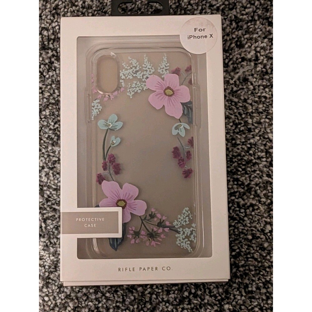 Rifle Paper Co Made For iPhone X XS Floral Protective Case New‎